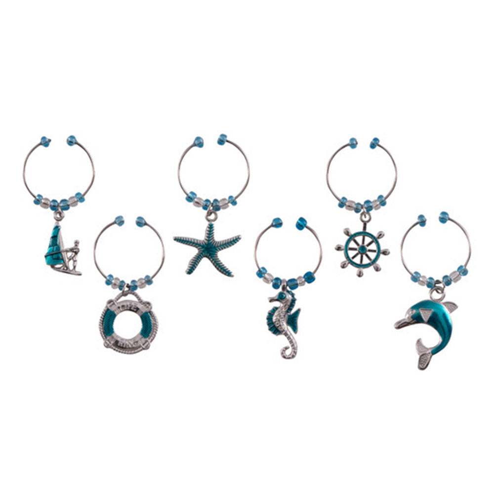 Avanti Wine Charms (conjunto de 6)