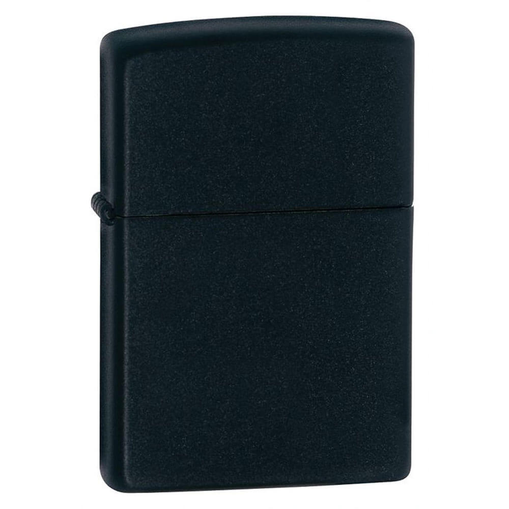 Finition mate zippo plus légère (noir)