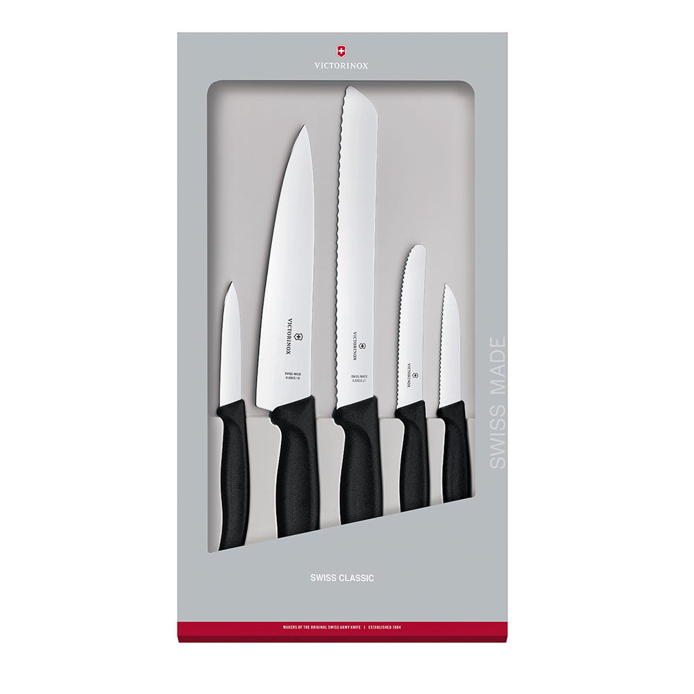 Victorinox Classic Swiss Kitchen (zwart)