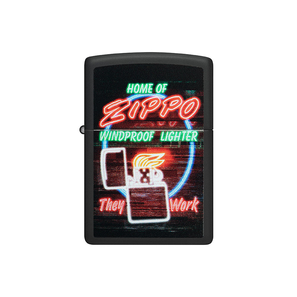 Zippo Zippo Design Zwarte winddichte aansteker