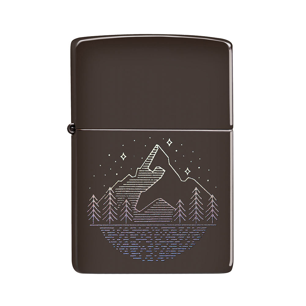 Zippo Mountain Design Accendino.