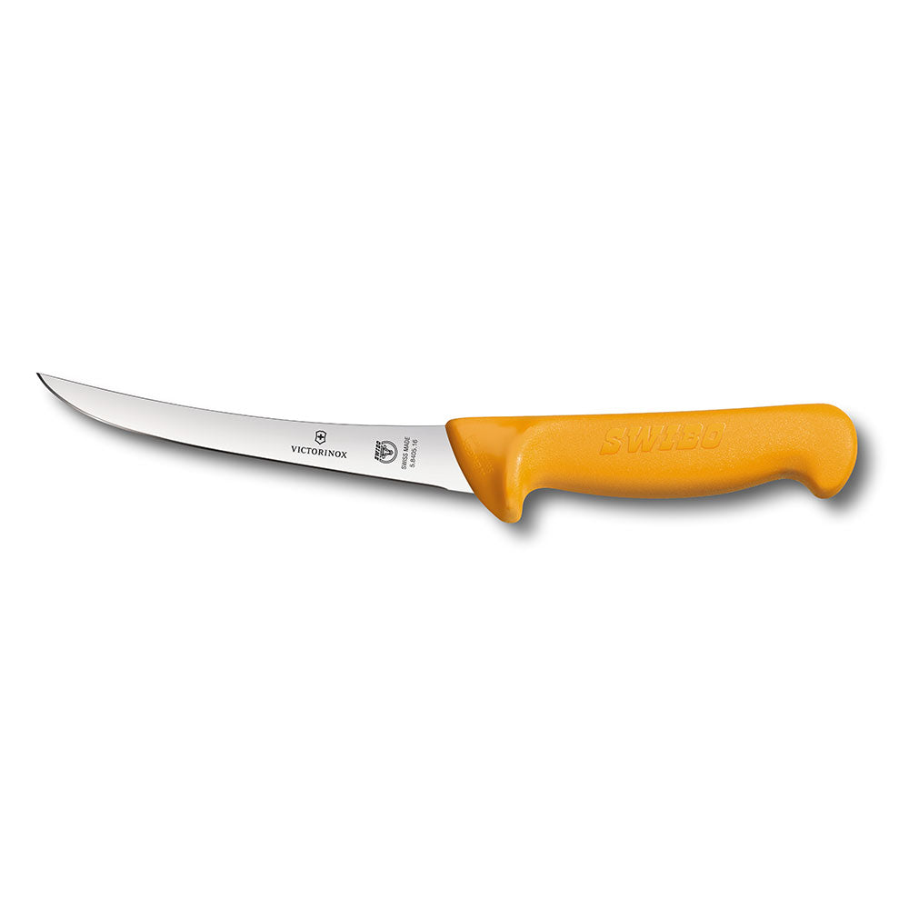 Cuchillo de bonificación de cuchilla curva de swibo 13 cm (amarillo)