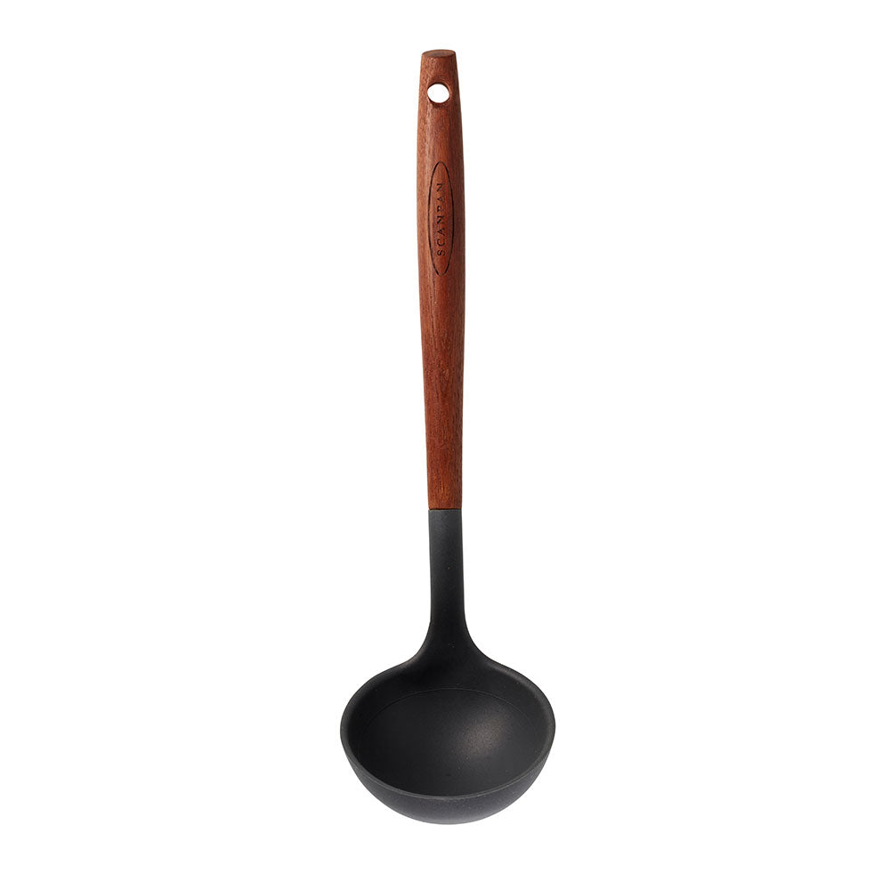 Scanpan Carbonized Ash Silicone Soup Ladle 31cm