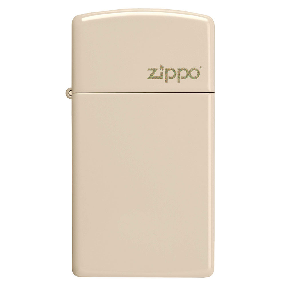 Zippo slank flat lettere