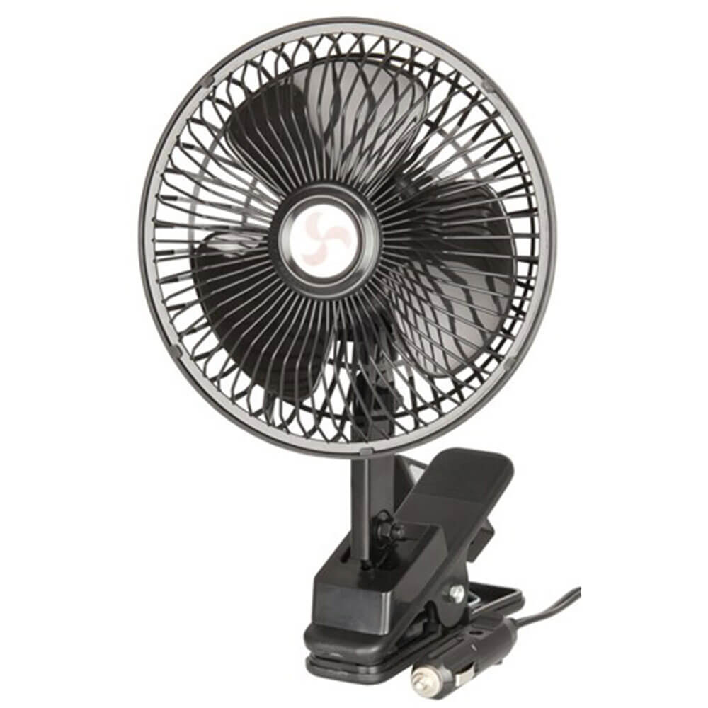 Ventilador oscilante com grampo