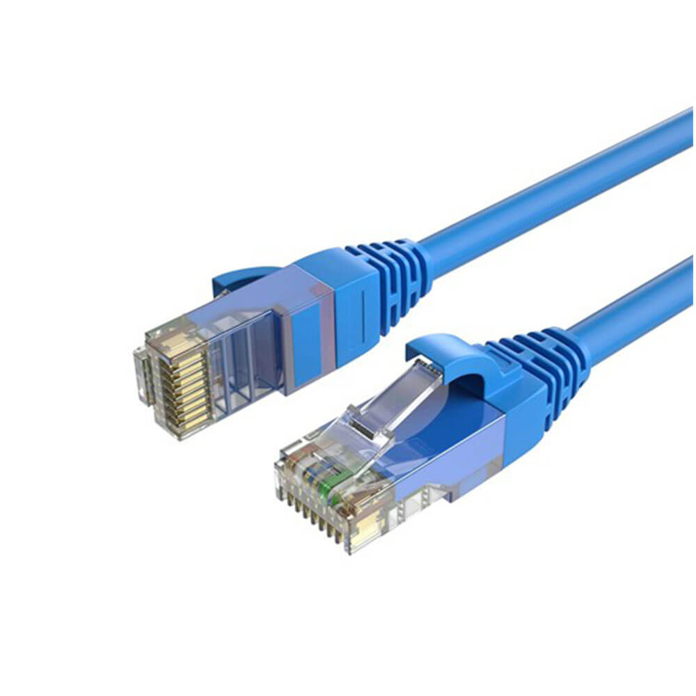 Cable de parche Cat6 aumentado (azul)