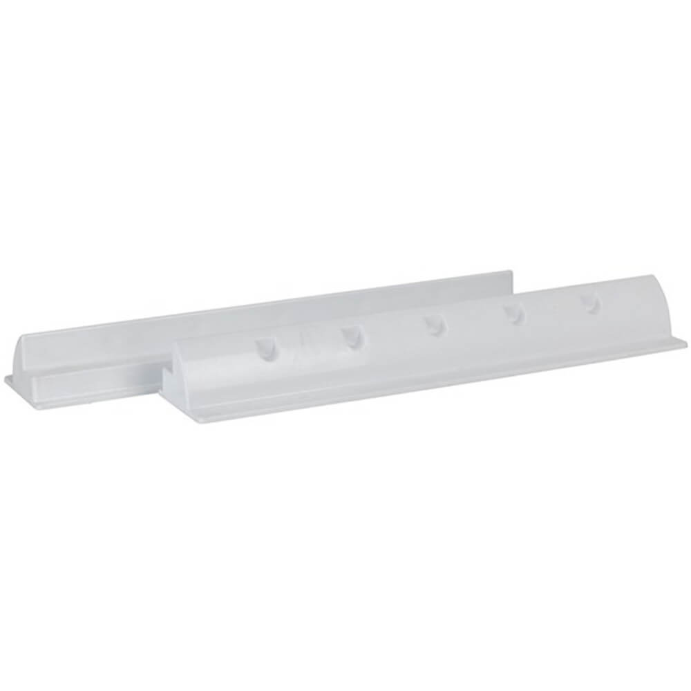 Paire de supports de montage de panneau solaire ABS (blanc)