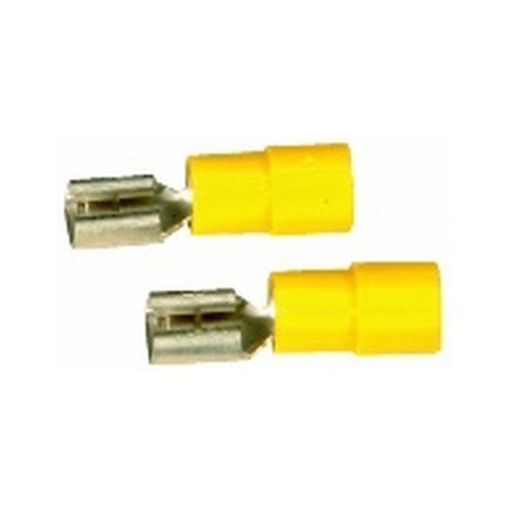 Spade Terminal 100pcs (giallo)