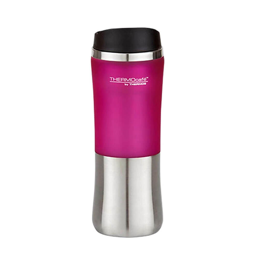 300ml S/Steel Travel Tumbler w/Plastic outside Sleeve