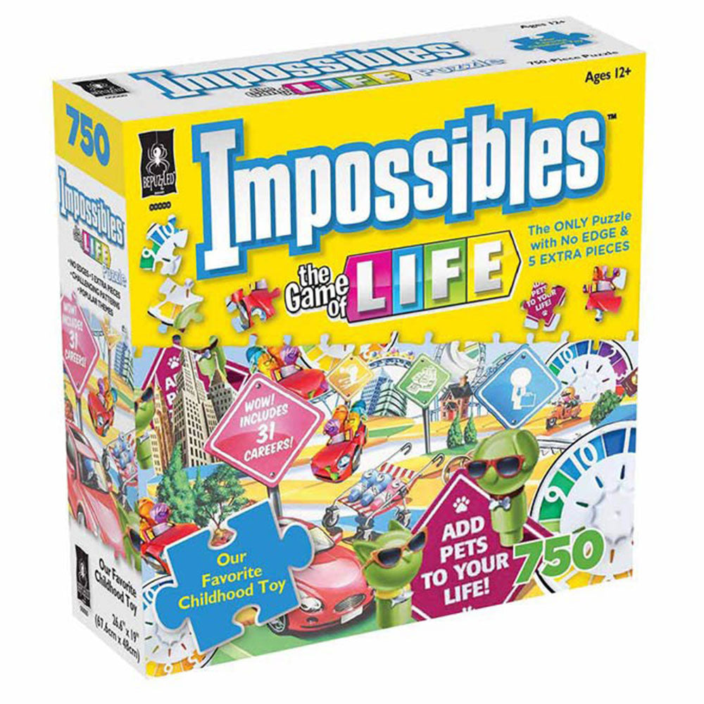 Jeu de puzzle impossible de 750 pièces