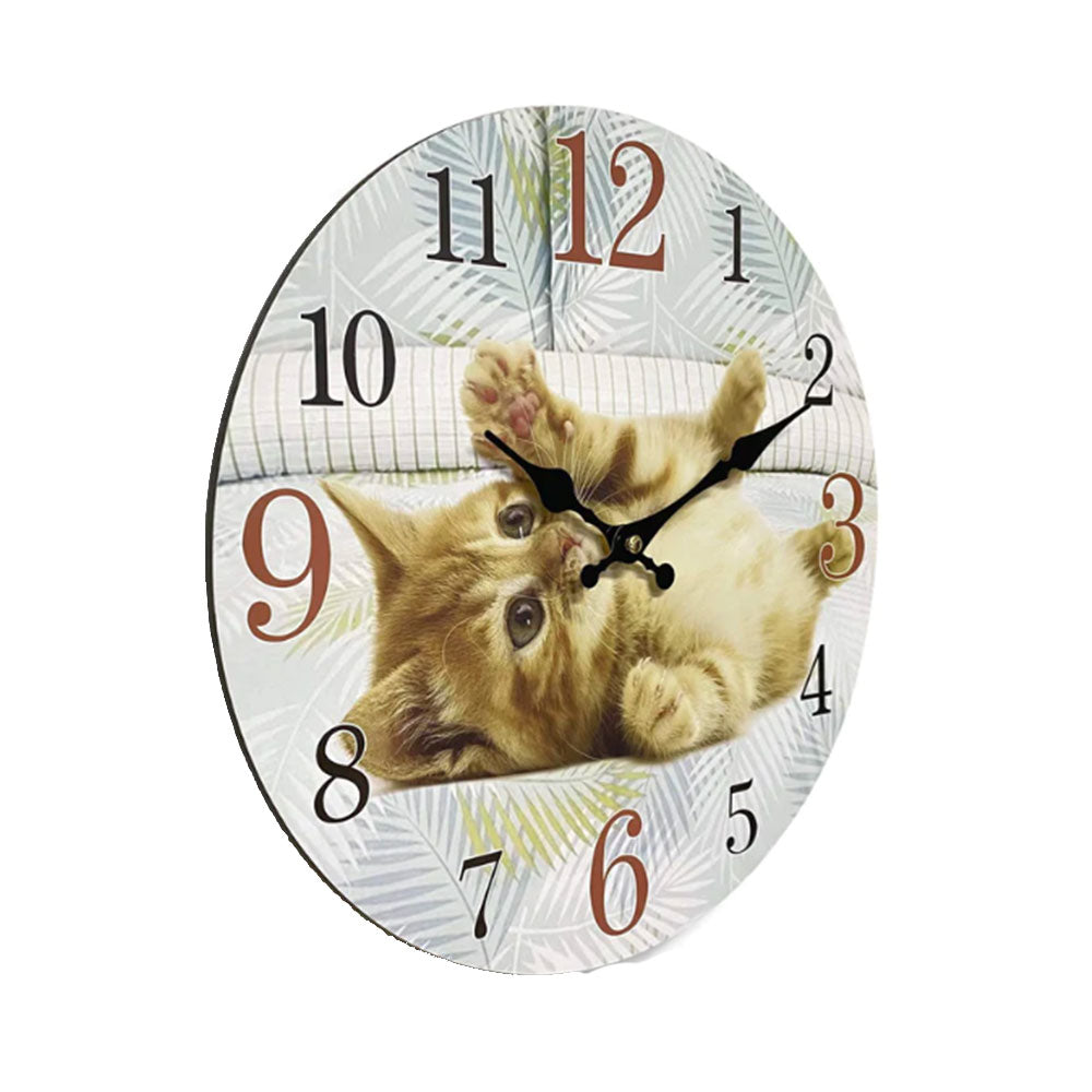 Clock mdf classico MDF 12 "(34x34x2.5cm)