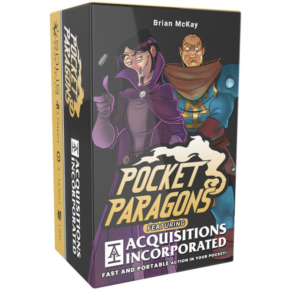 Pocket Paragons Acquisitions Incorporated Strategy Game