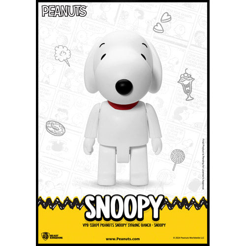 BK Large SYAKING-BANG!! Peanuts Snoopy Vinyl Piggy Bank