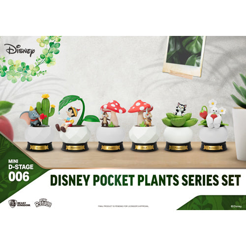 Beast Kingdom Mini D Stage Disney Pocket Plants Series Set