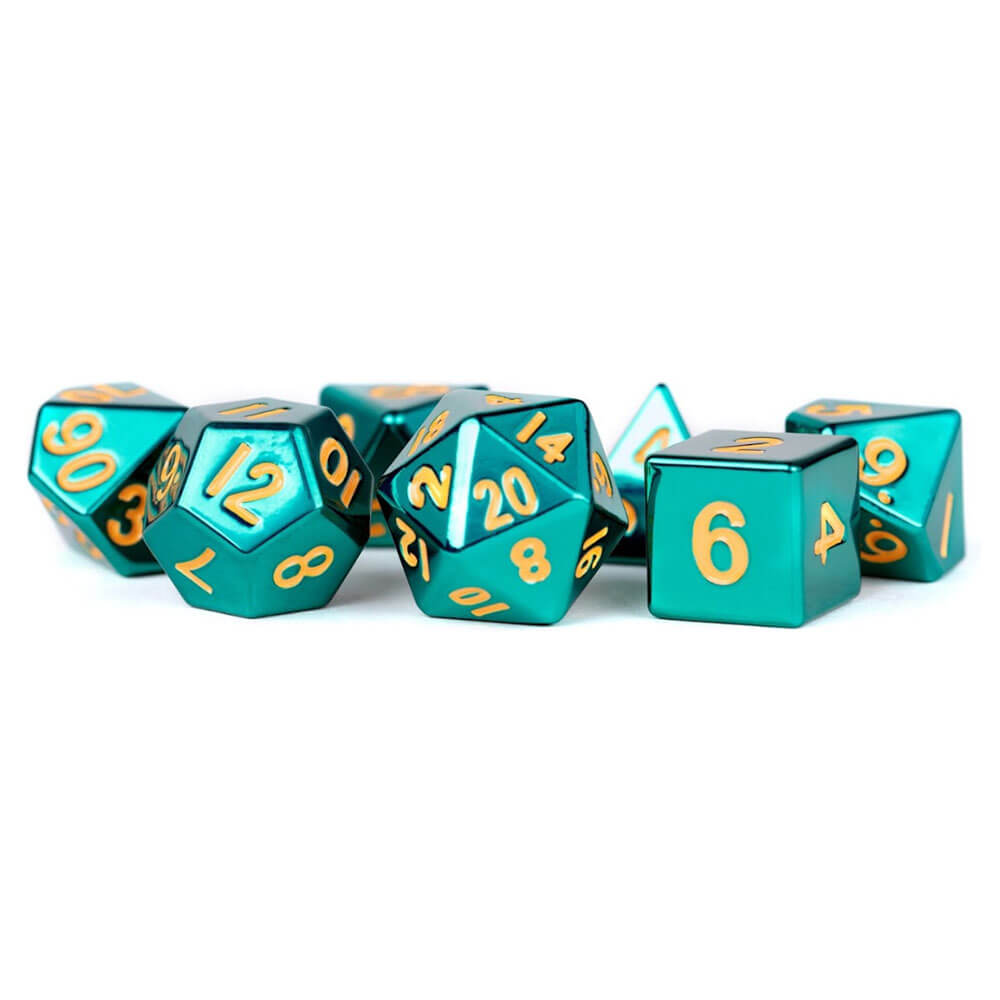 MDG Metal Polyhedral Dice Set