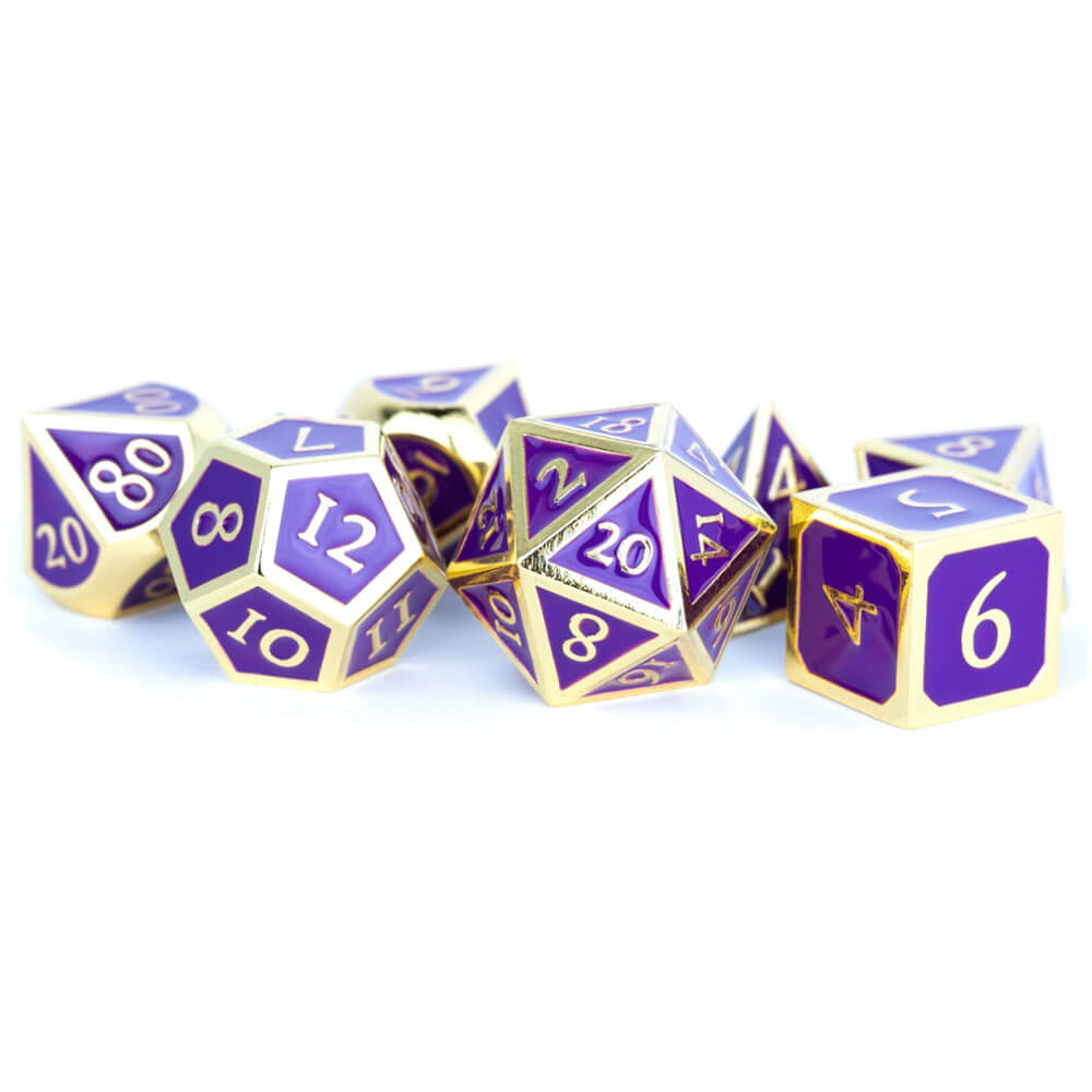 MDG Metal Polyhedral Dice Set