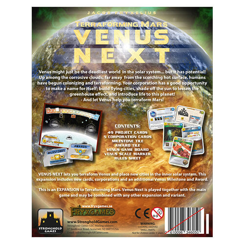 Terraforming Mars Venus Nächstes Brettspiel