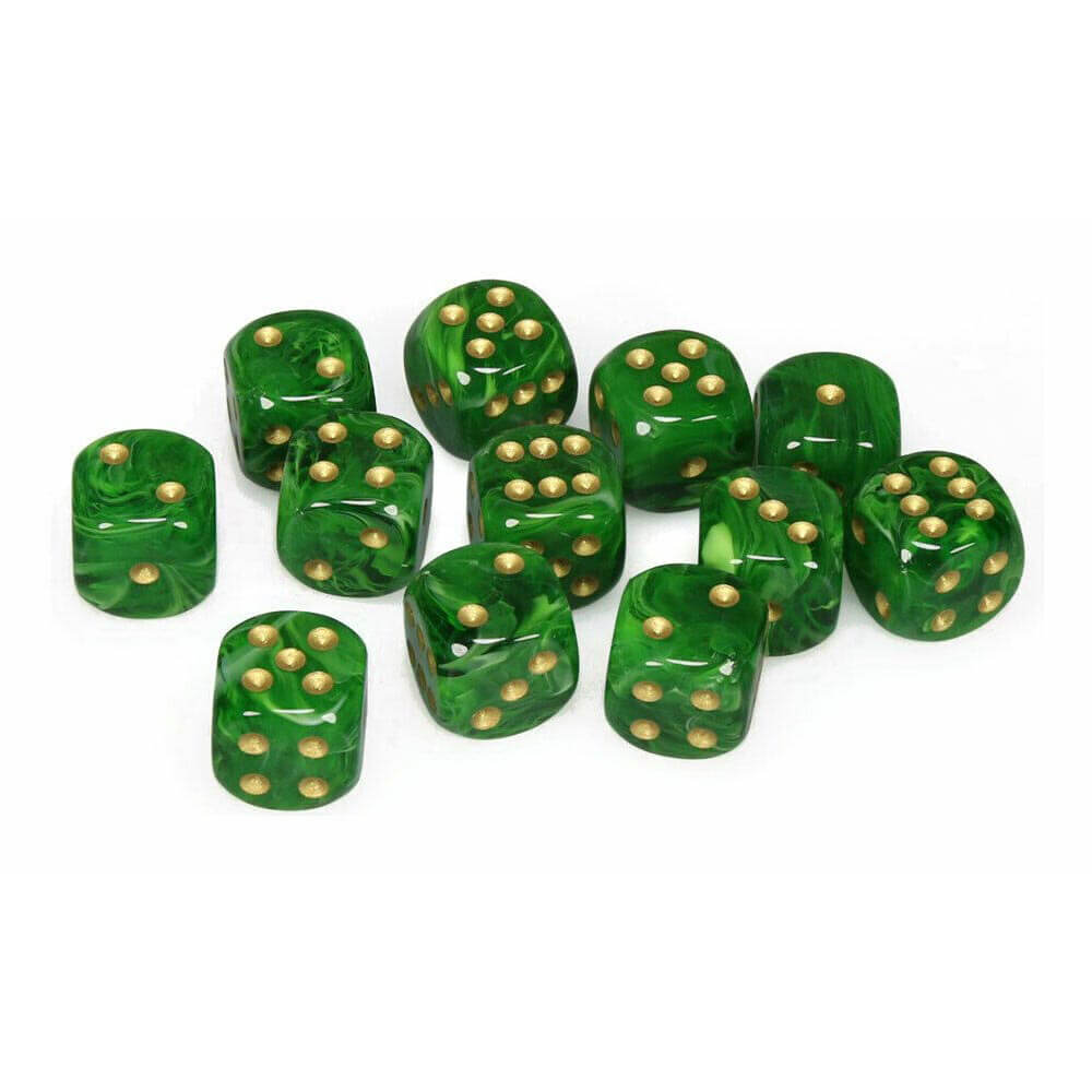 D6 DICE Vortex 16mm (12 dados)