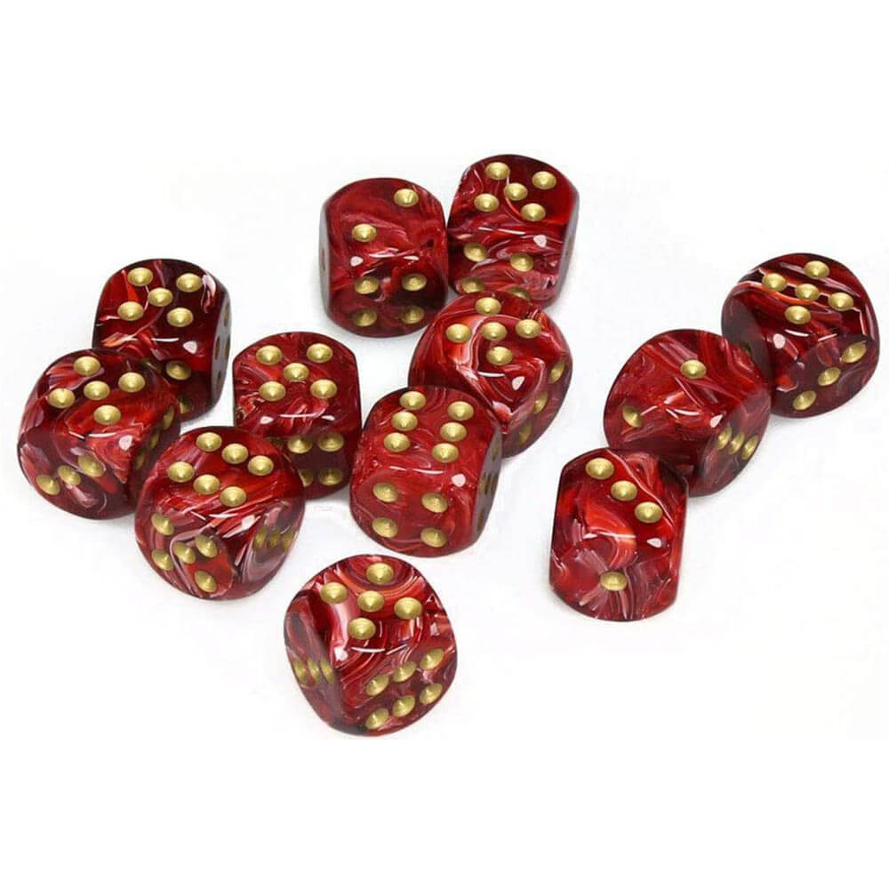 D6 DICE Vortex 16mm (12 dados)