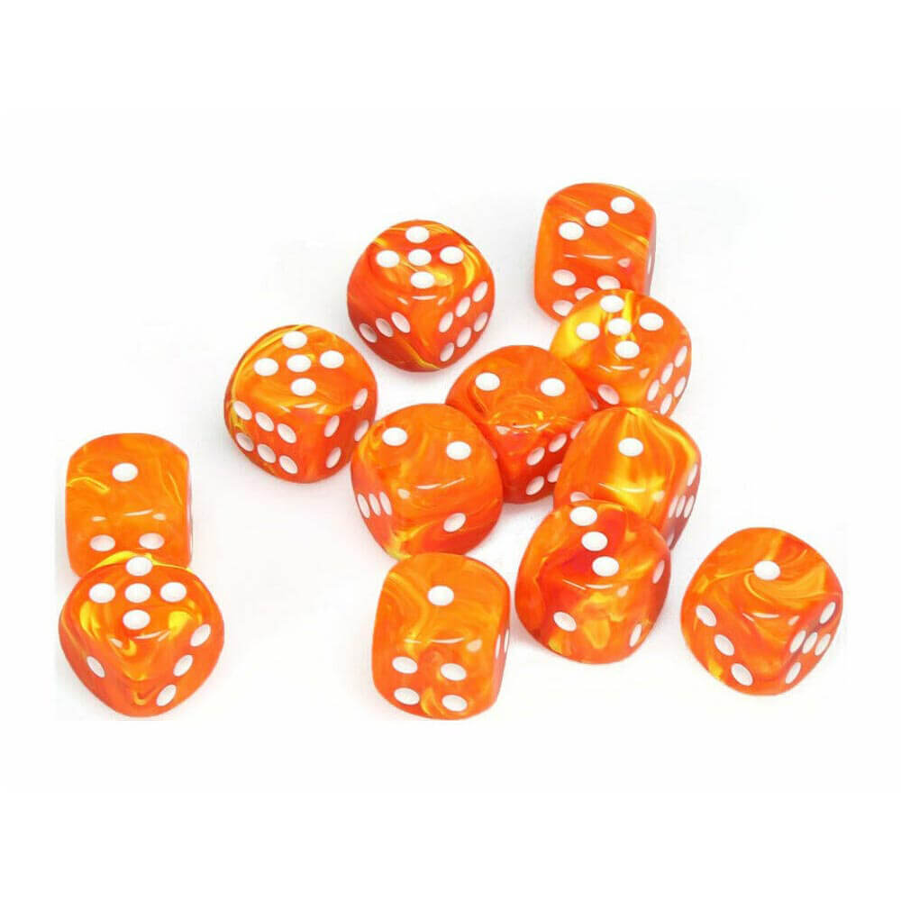 D6 DICE Vortex 16mm (12 dados)