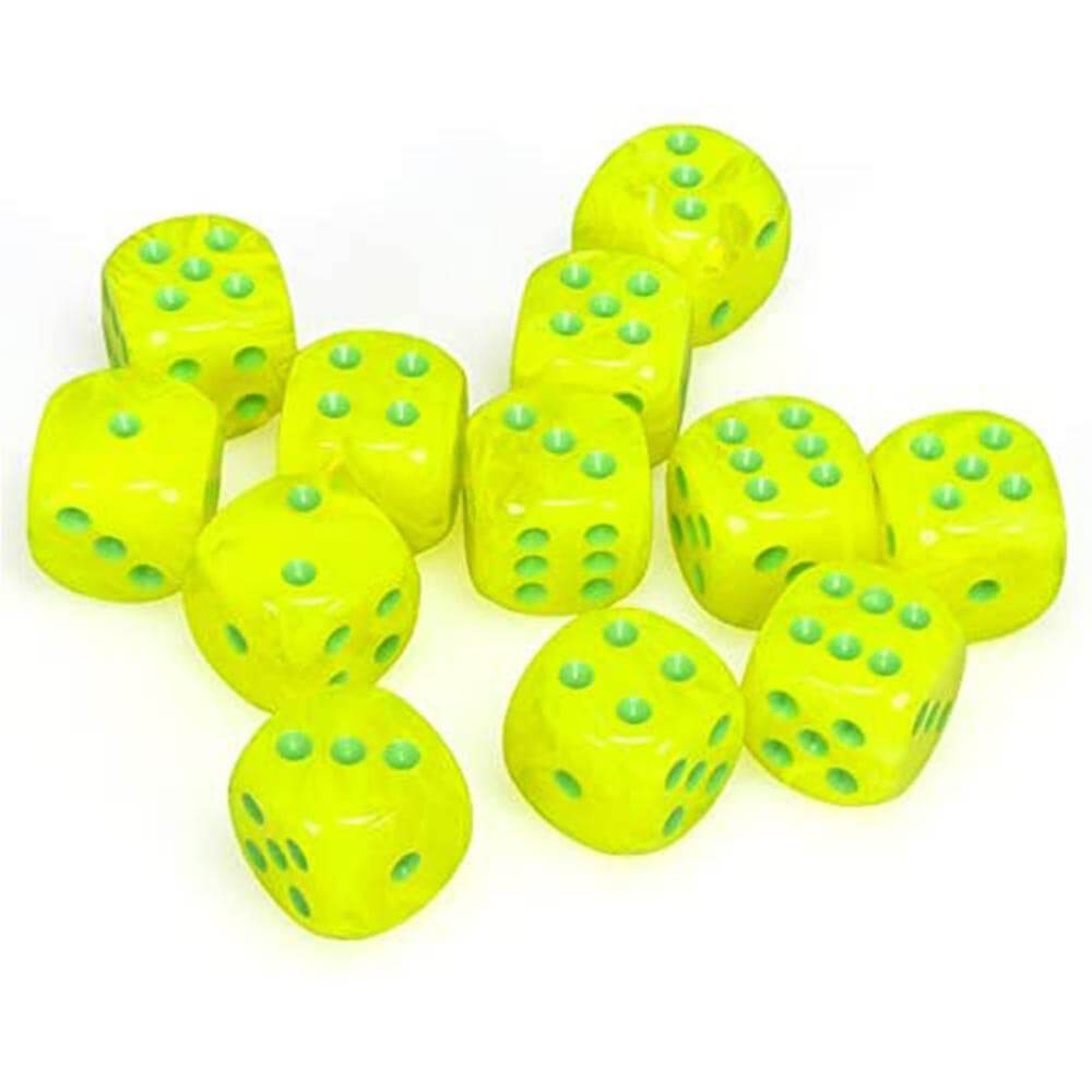 D6 DICE Vortex 16mm (12 dados)