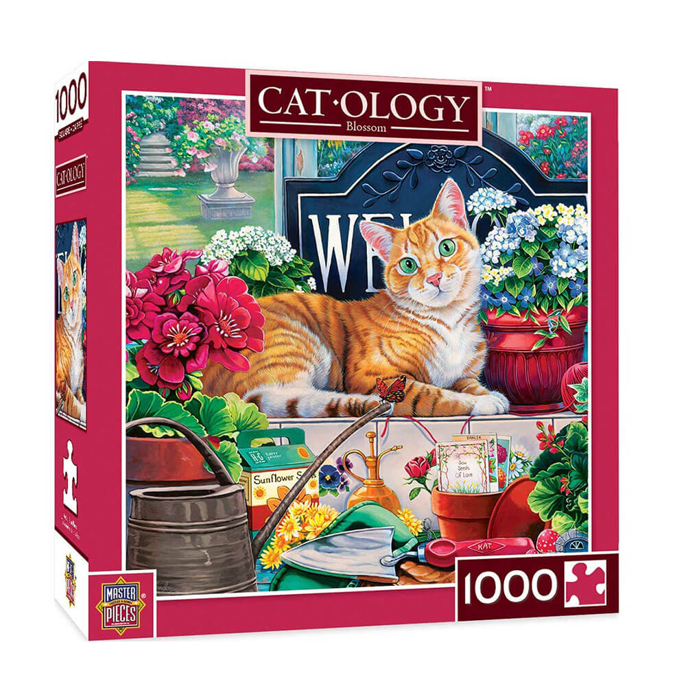 Masterpieces puzzle cat-teknik (1000 stk)