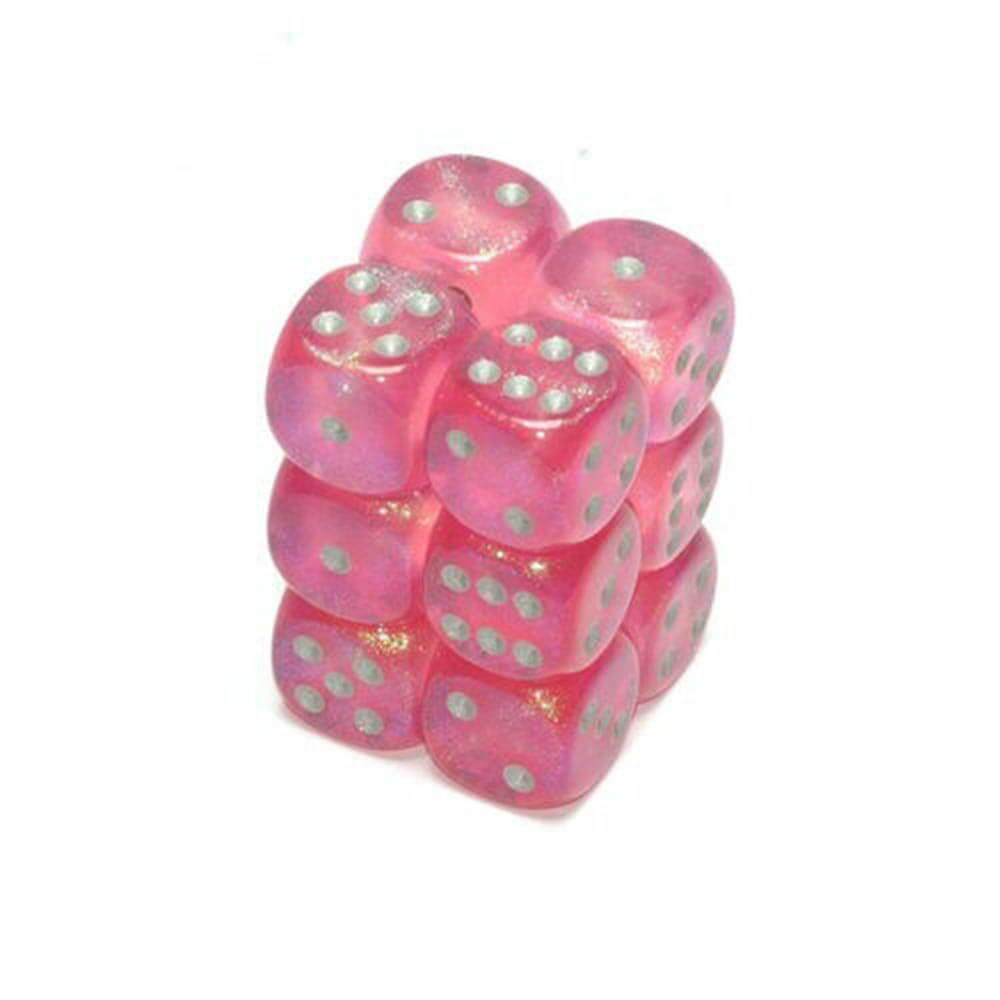 D6 DICE BOREALIS 16MM (12 DICE)