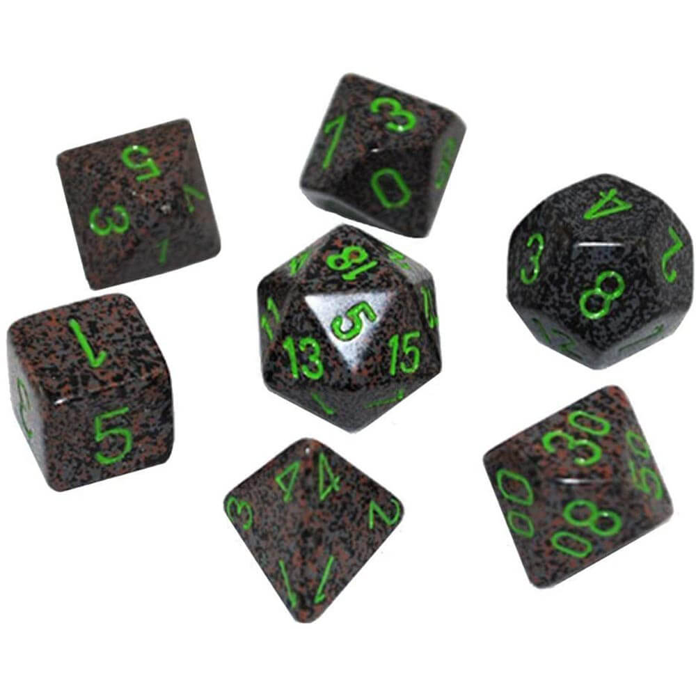 D7 DICE DICE DICE SPECKLED POL (7 DICE)