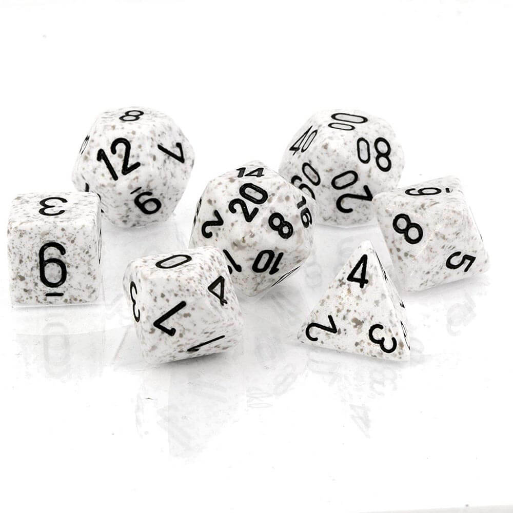 D7 DICE DICE DICE SPECKLED POL (7 DICE)