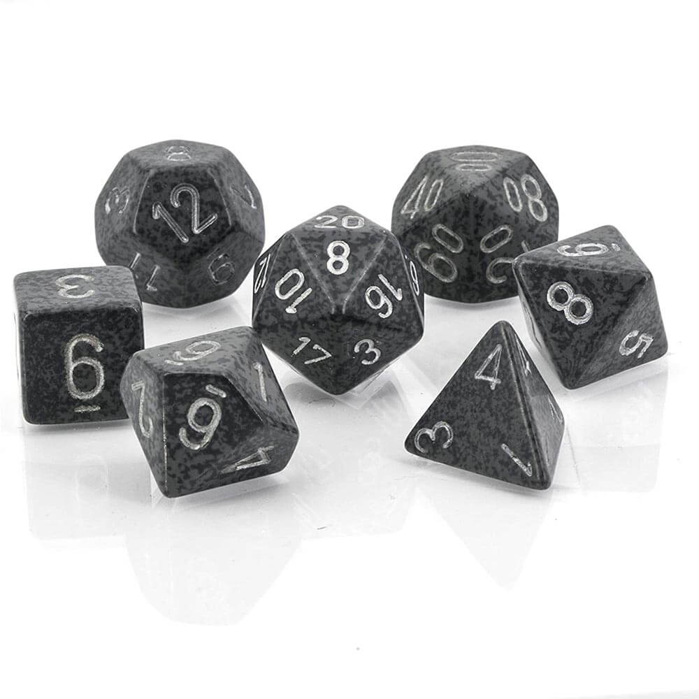 D7 DICE DICE DICE SPECKLED POL (7 DICE)