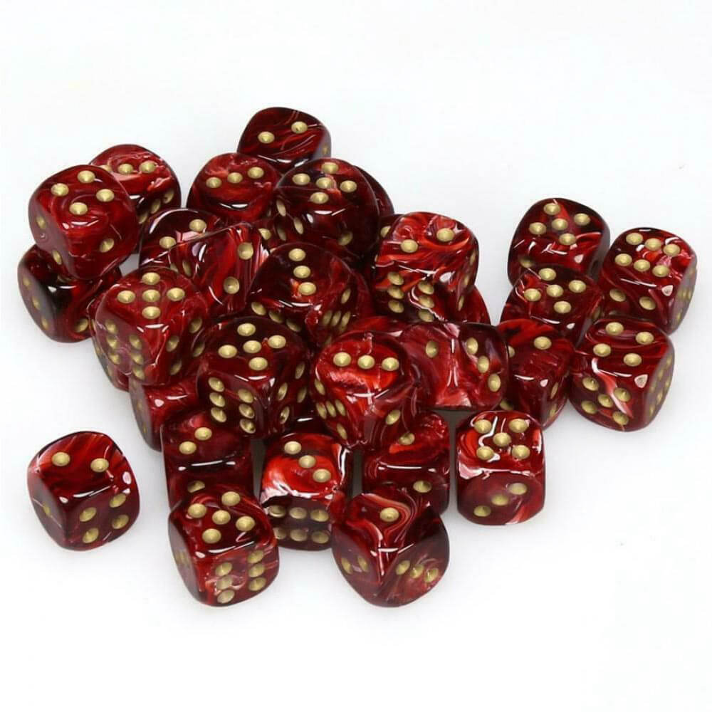 D6 terningvirvel 12mm (36 terninger)