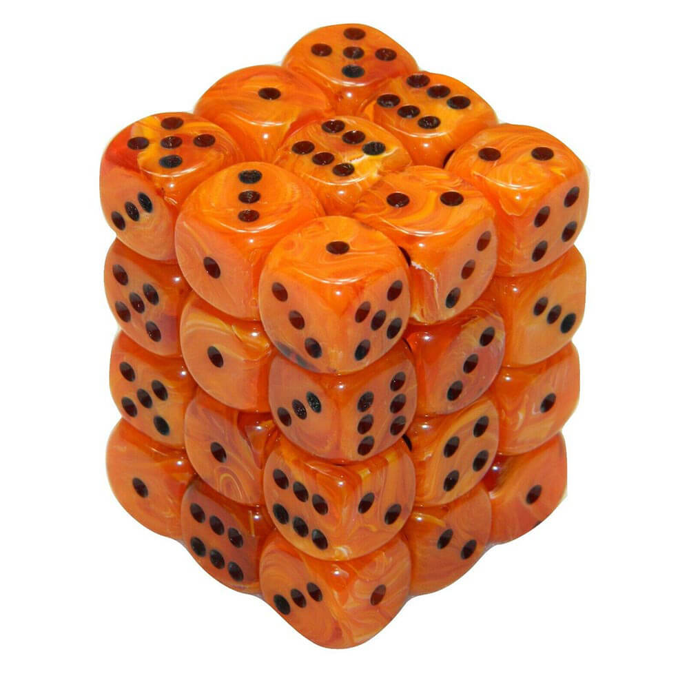 D6 DICE VORTEX 12mm (36 terninger)