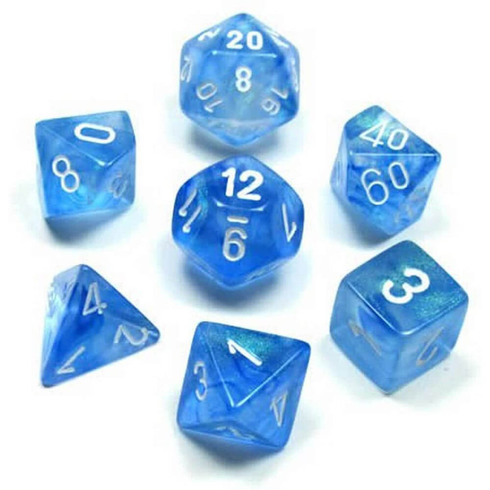 D7 Die Set Dice Borealis Poly (7 dados)