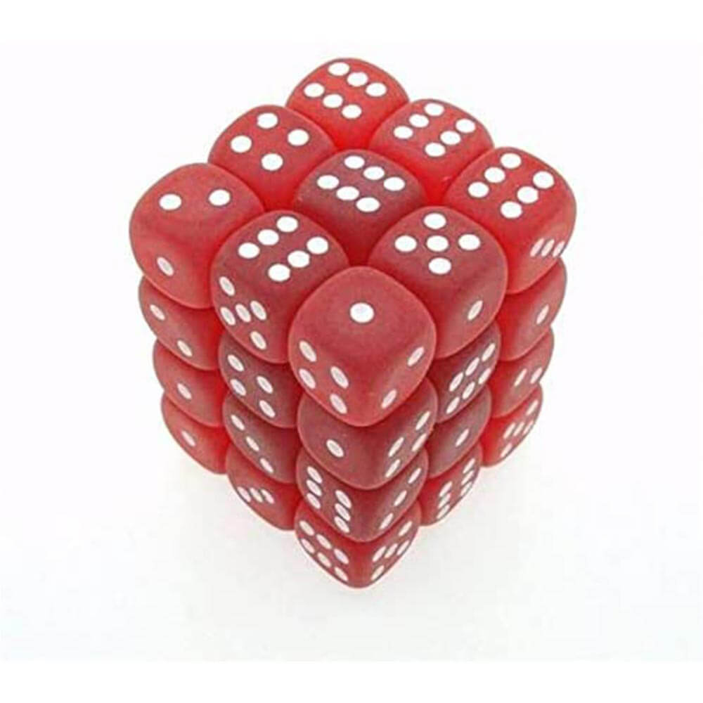 D6 DICE Folhed 12mm (36 dados)