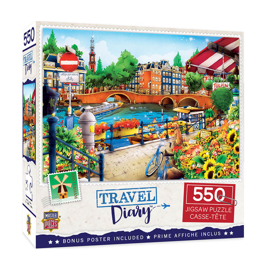 MP Travel Diary Puzzle (550pcs)