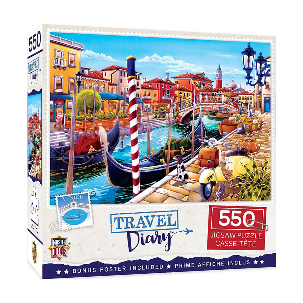 MP Travel Diary Puzzle (550 stcs)