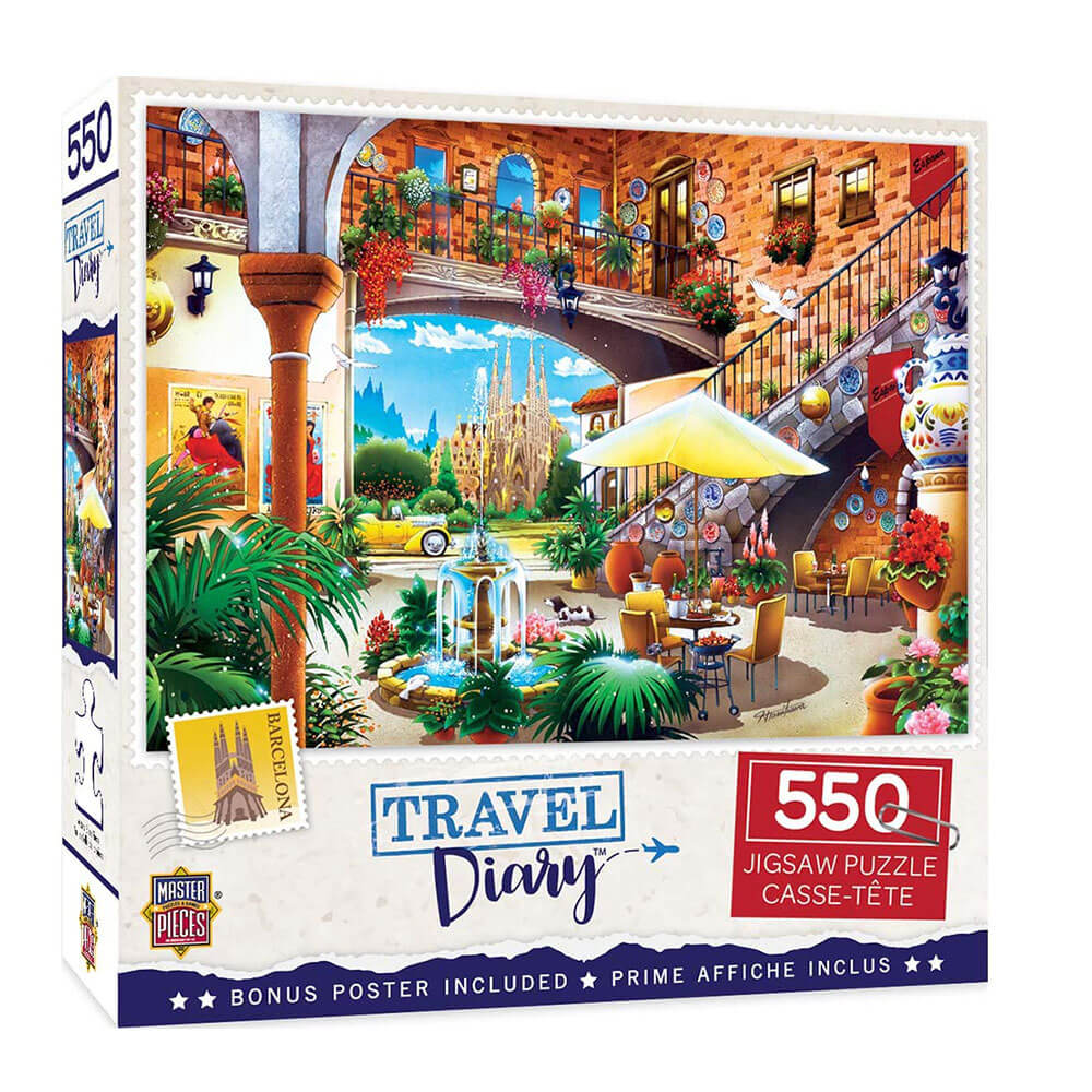 MP Travel Diary Puzzle (550 stcs)