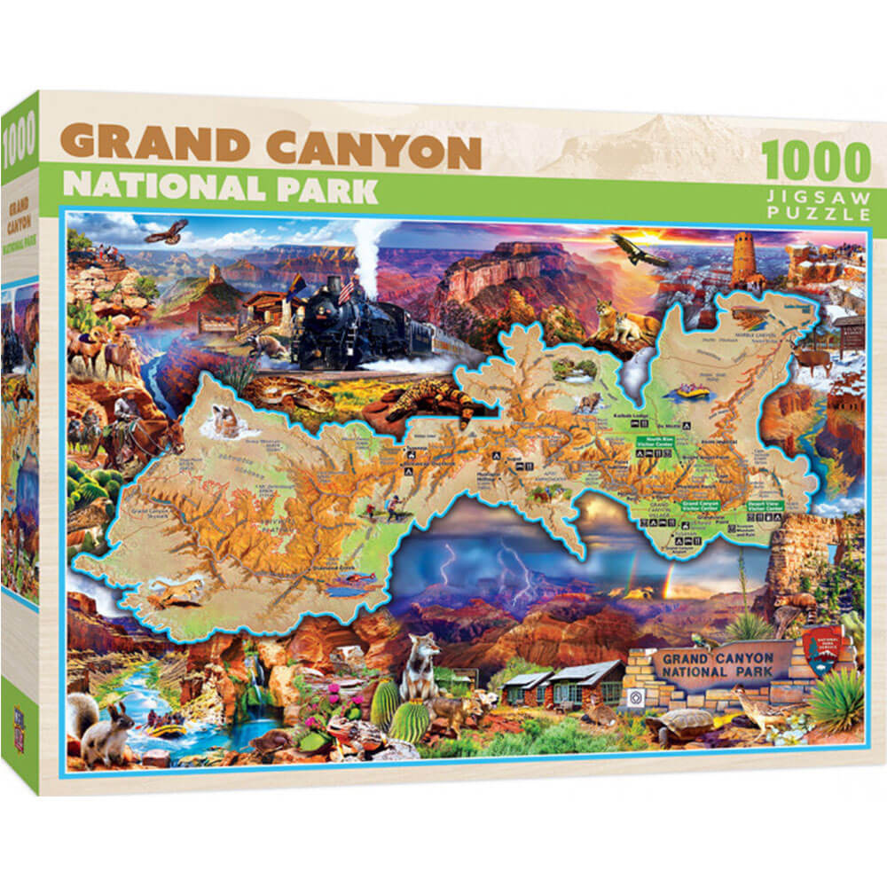 Parque -Mestre Nacional Parque Nacional 1000pc Puzzle