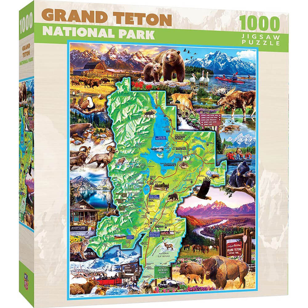 Masterpieces National Park 1000pc puzzel