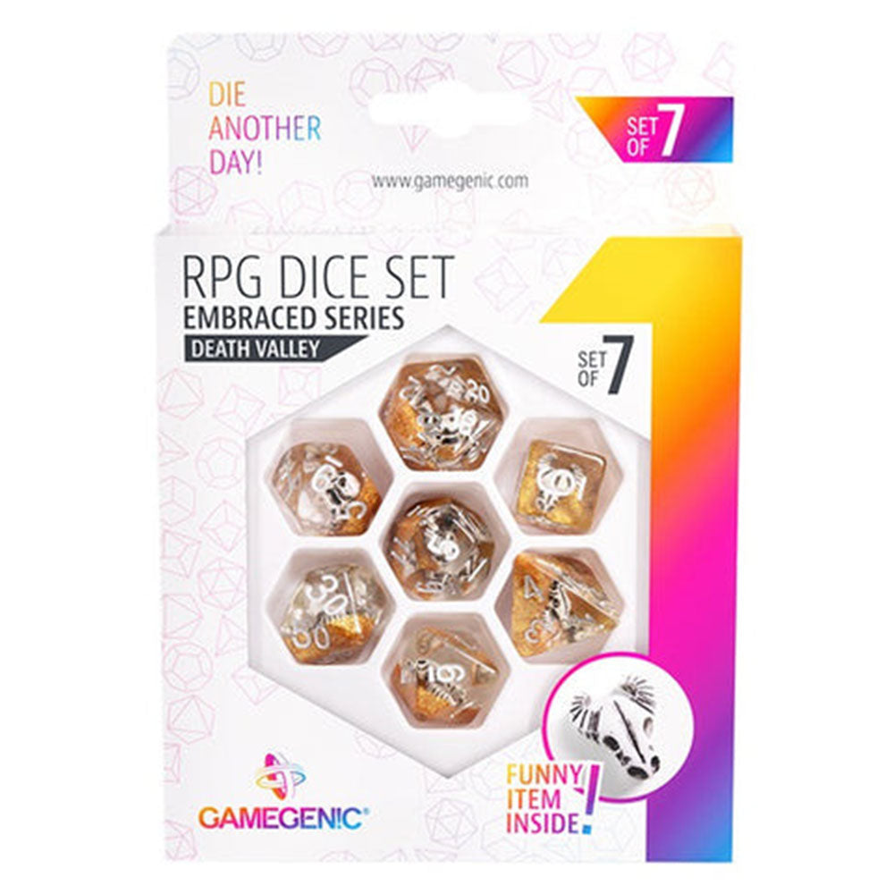 GameGenic Abrazed Series RPG Dice Set 7pcs