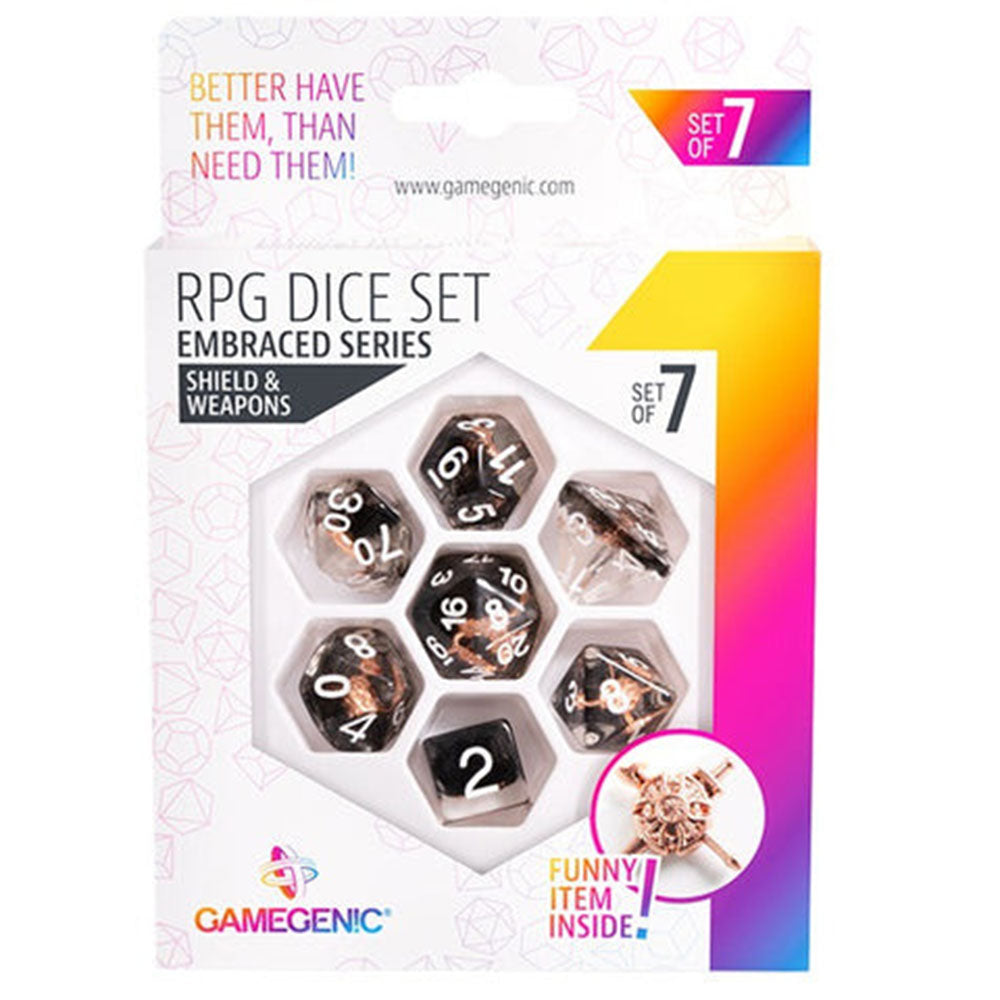 GameGenic omfavnet serie RPG DICE SET 7PCS