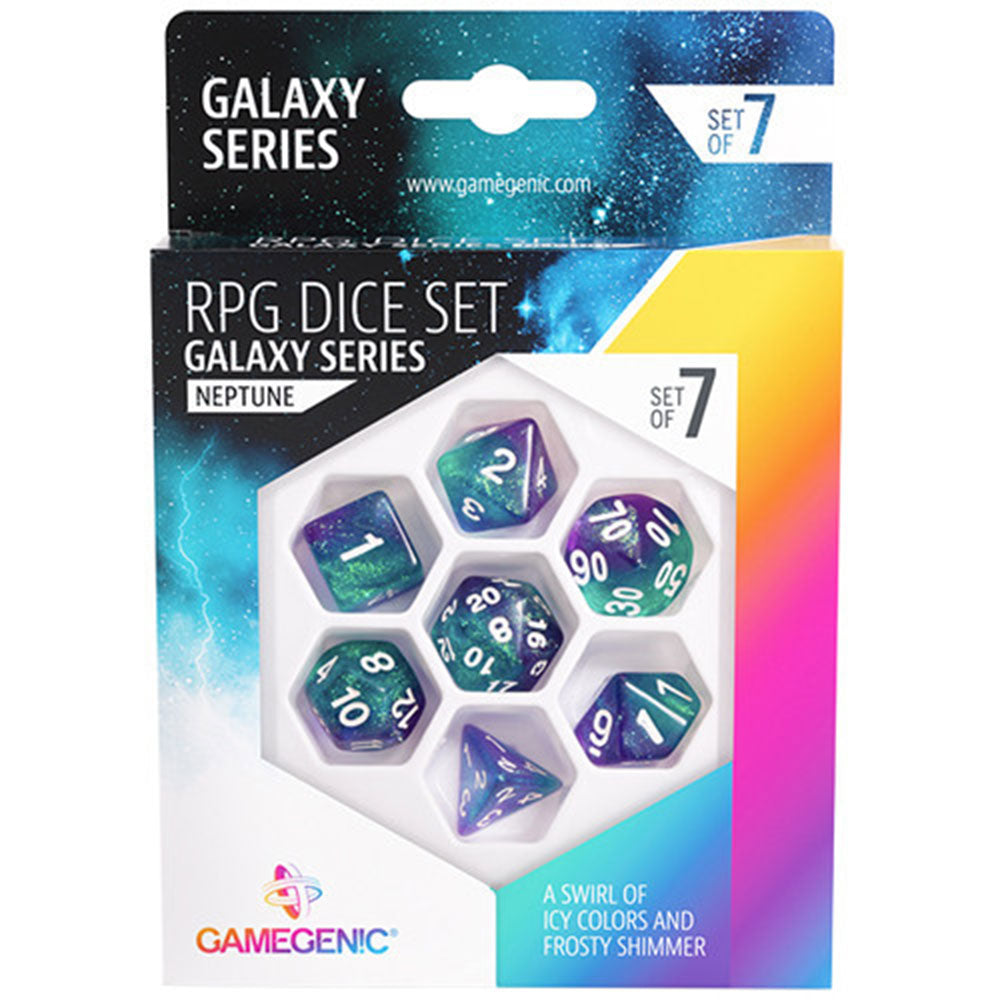 GameGenic Galaxy Series RPG Dice Set 7pcs