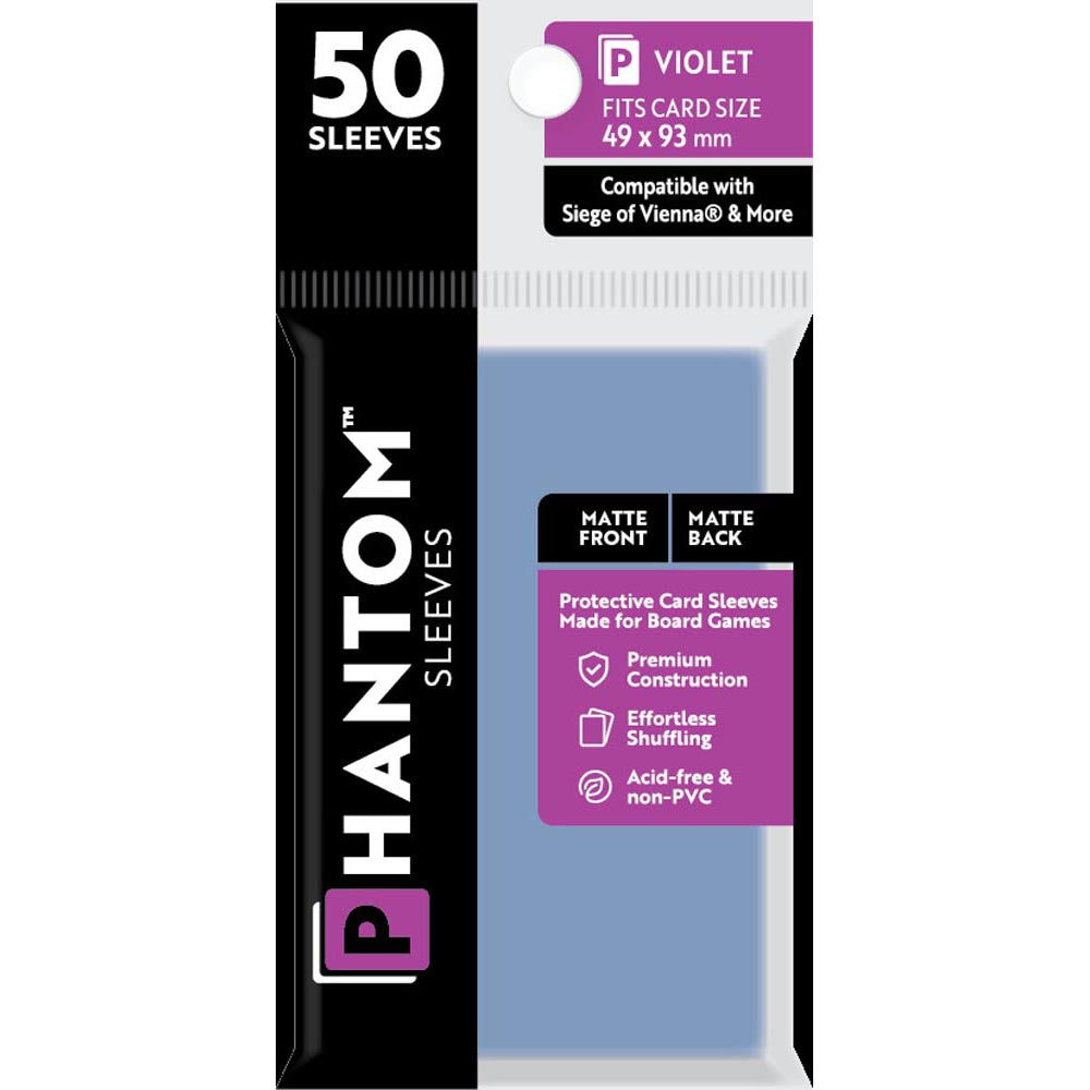 Violet Phantom Sheeves 50 stcs (49x93mm)