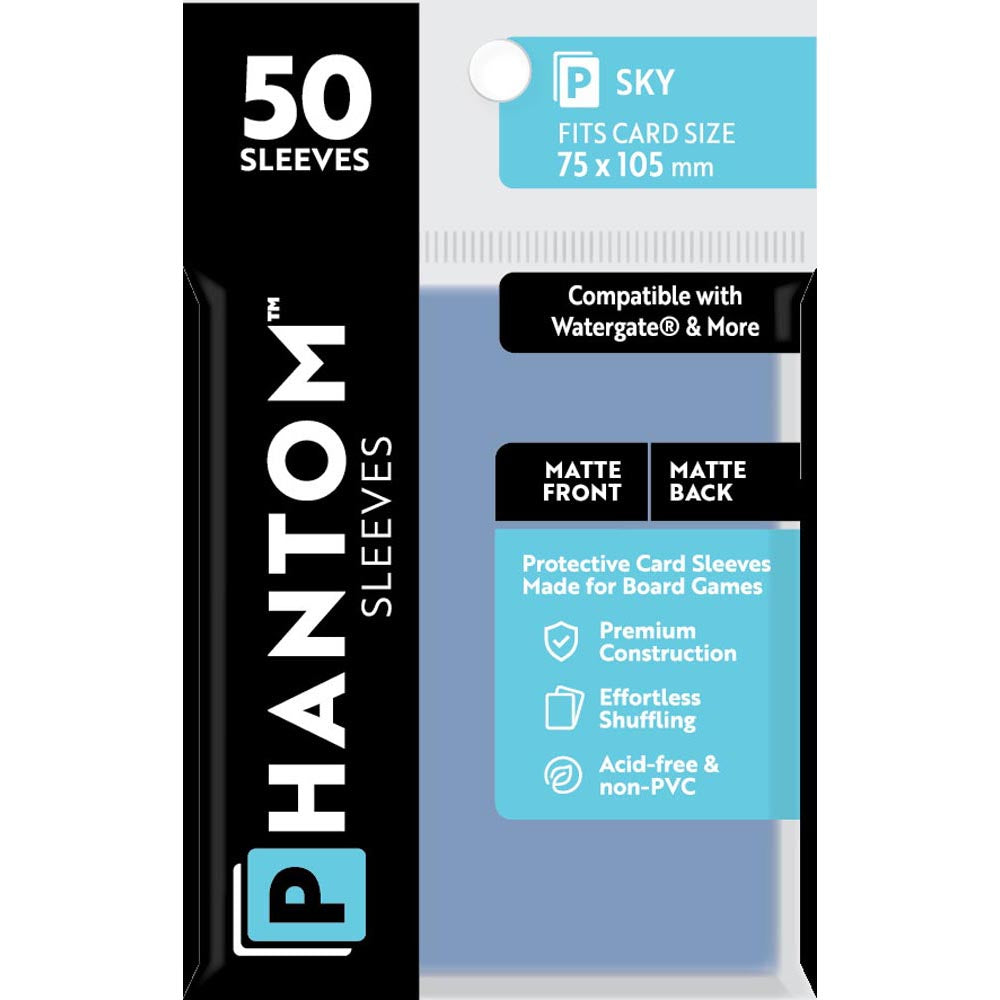 Sky Phantom Sleeves 50pcs (75x105mm)