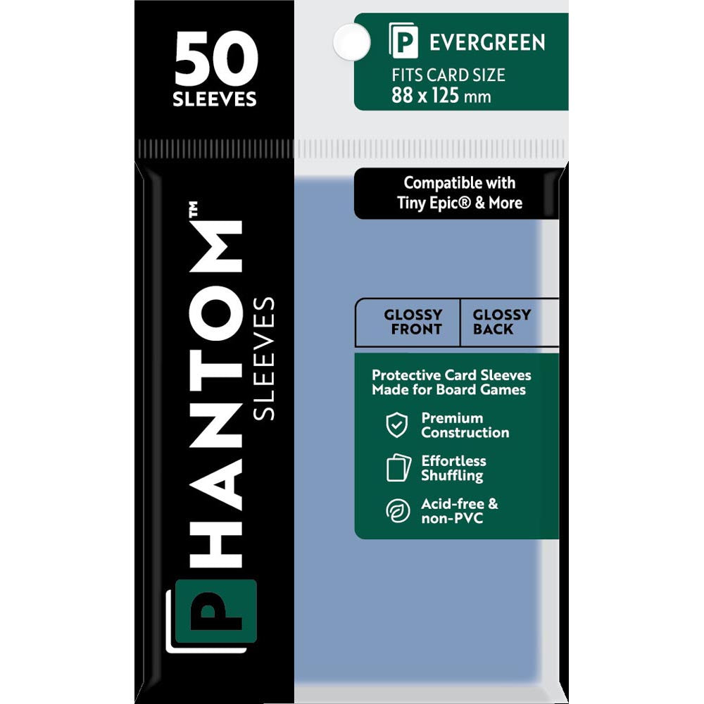 Evergreen Phantom ärmar 50st (88x125mm)