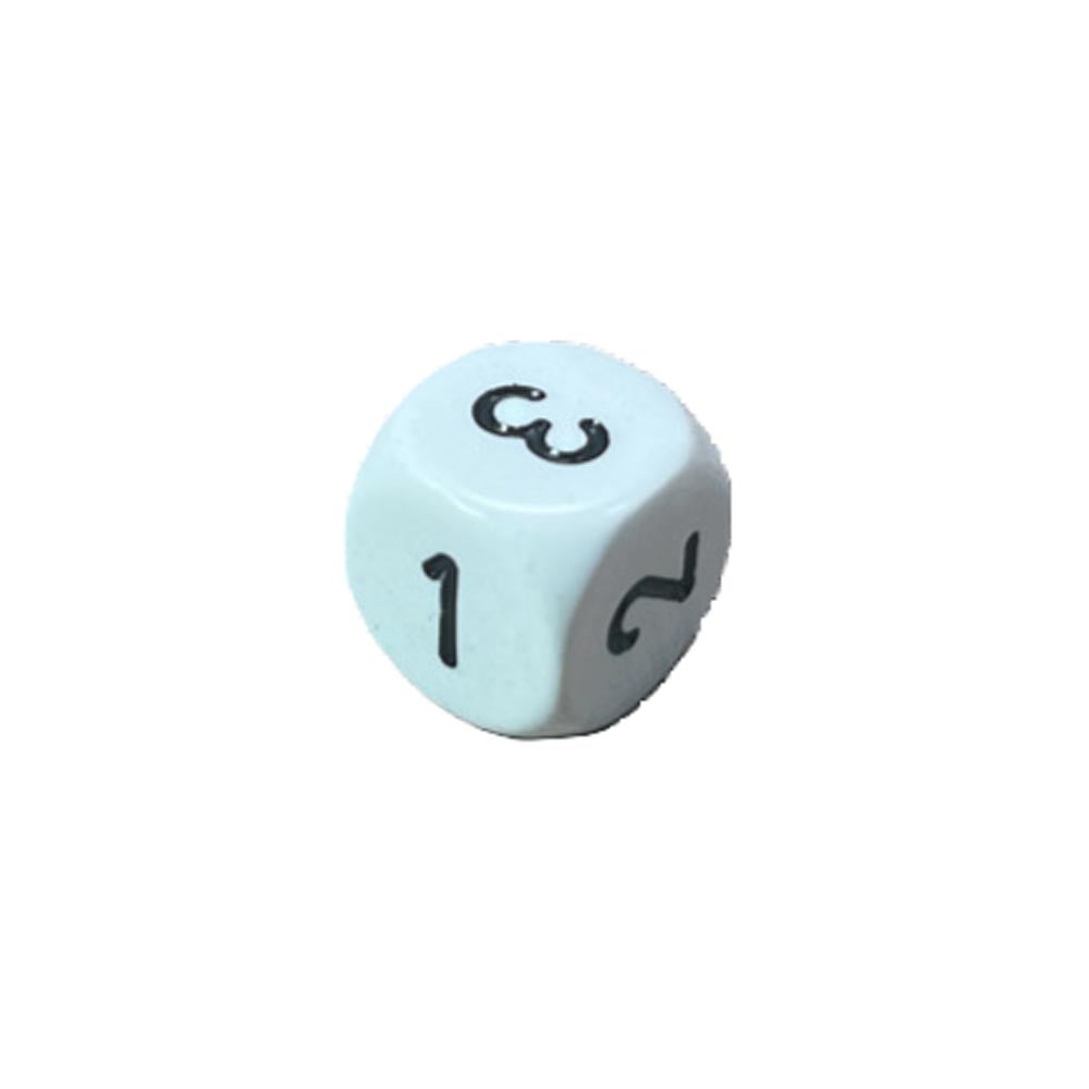 Dados opacos de Chessex D3 16mm (D6 W/ 1-3 duas vezes)