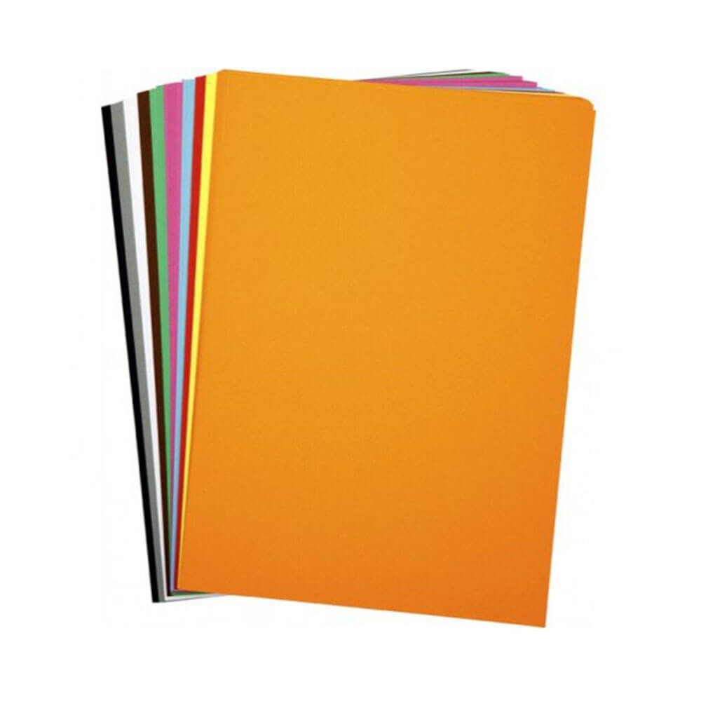 Papel de capa de arco -íris 125gsm variado (250pk)