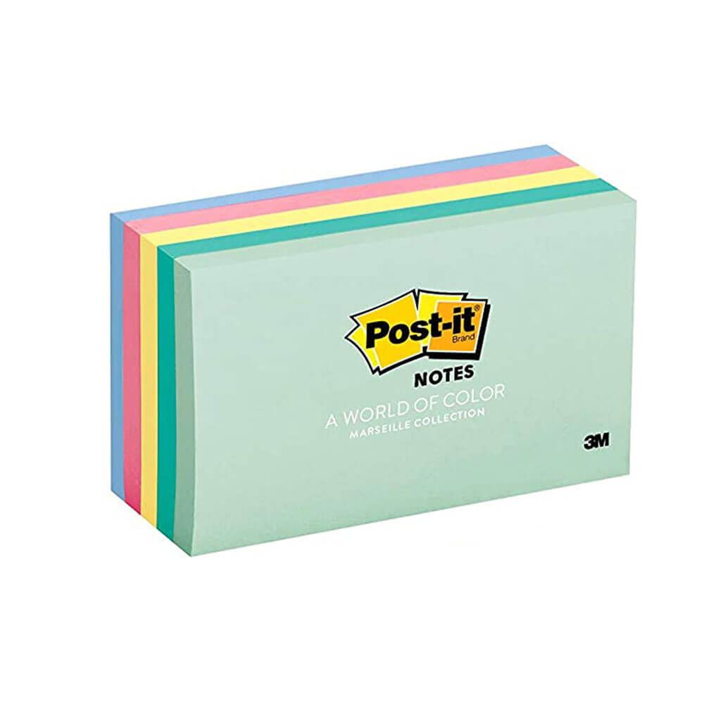 Notas post-it 73x123 mm surtido (5pk)