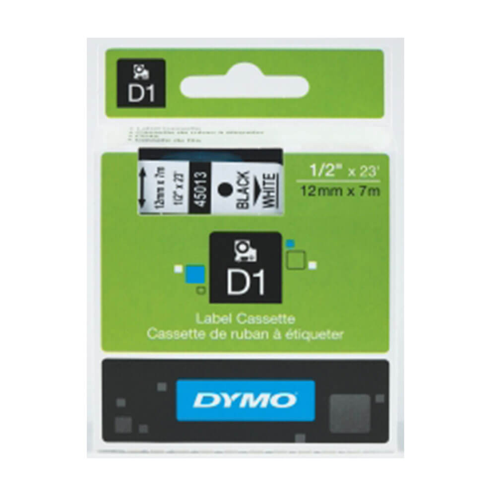 Dymo D1 Tape Label 12mmx7m