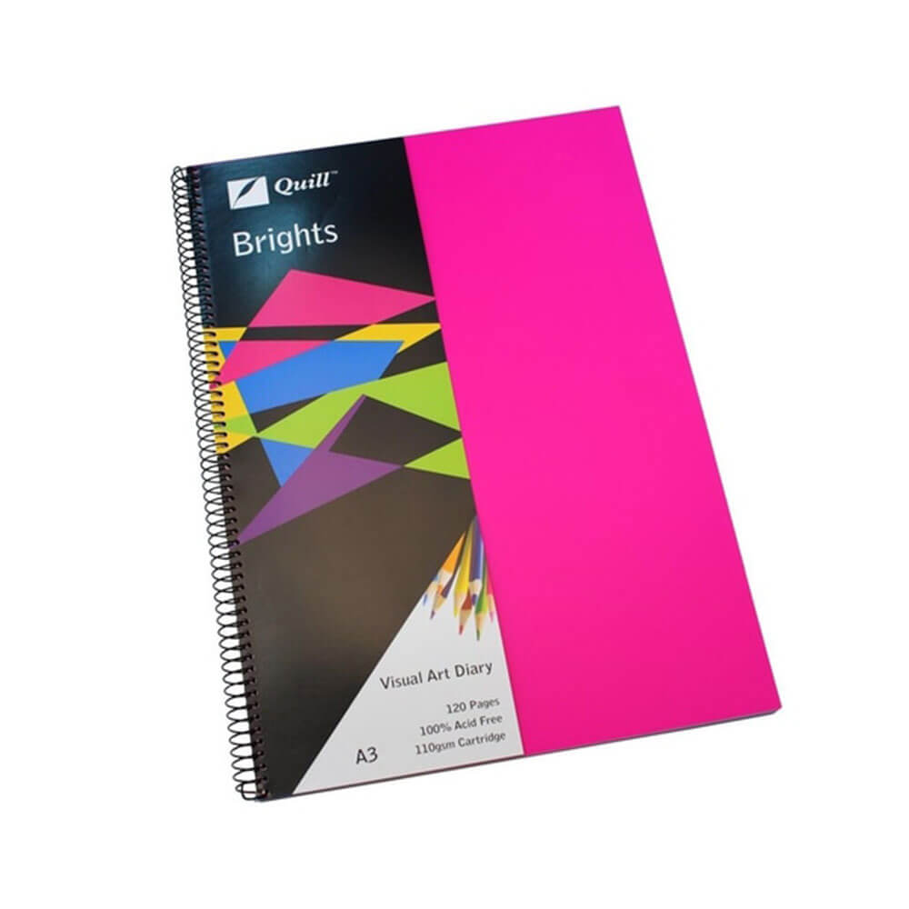 Quill Brights Visual Art Diary A3 (60 bladeren)